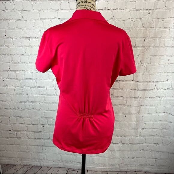 PGA Tour Golf Polo Women’s Size Medium Barbie Pink - Picture 5 of 7